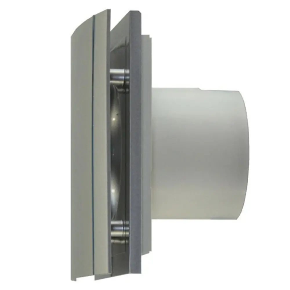 Фото 2 Вентилятор вытяжной S&P Silent-200 CZ silver design-3C D120 мм 35 дБ 175 м³/ч обратный клапан цвет белый Фото 2 Вентилятор вытяжной S&P Silent-200 CZ silver design-3C D120 мм 35 дБ 175 м³/ч обратный клапан цвет белый