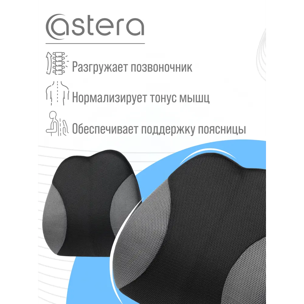Фото 3 Подушка для кресла Astera vpl006_f0002 38x41 см цвет черный Фото 3 Подушка для кресла Astera vpl006_f0002 38x41 см цвет черный