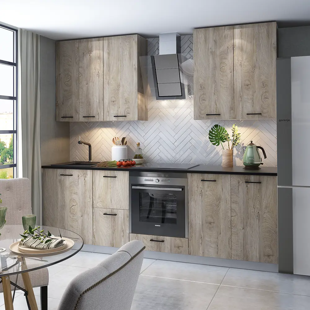 Фото 11 Фасад кухонного шкафа Зея 59.7x12.58 см KONSENSA ЛДСП цвет коричневый Фото 11 Фасад кухонного шкафа Зея 59.7x12.58 см KONSENSA ЛДСП цвет коричневый