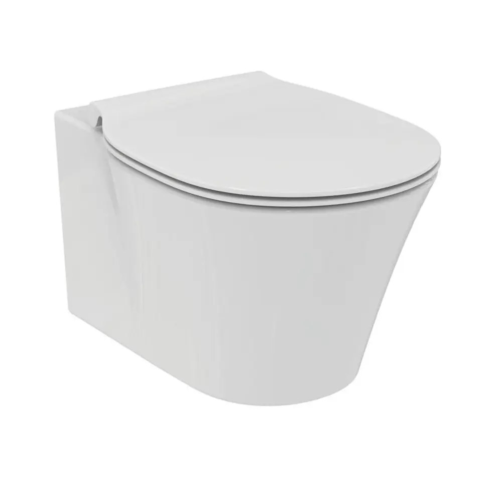 Фото Сиденье для унитаза Ideal Standard Connect Air E036501 полуовальный Фото Сиденье для унитаза Ideal Standard Connect Air E036501 полуовальный