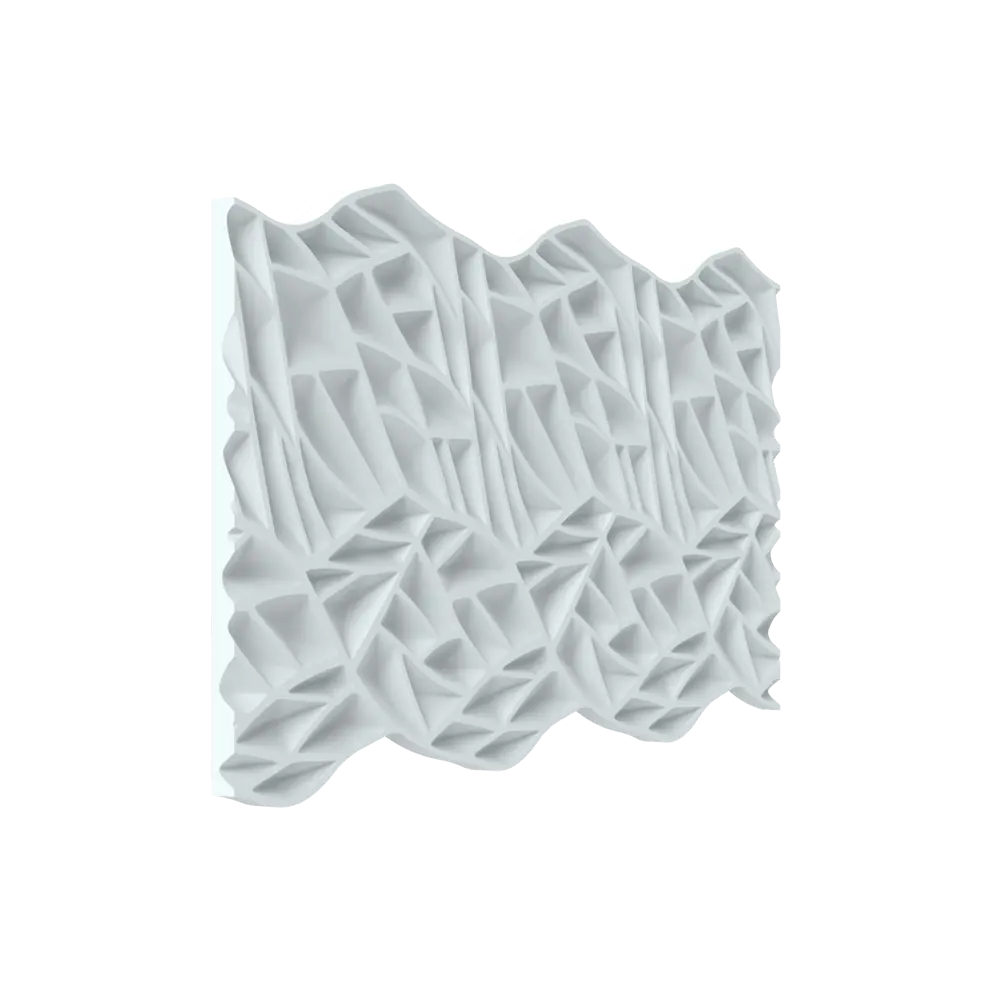Фото 2 Стеновая панель 3D Dekohaus Rami Люкс белая 90x45 см 2 шт. Фото 2 Стеновая панель 3D Dekohaus Rami Люкс белая 90x45 см 2 шт.