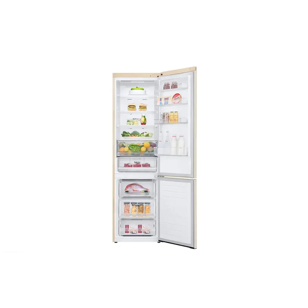 Фото 2 Холодильник Lg GC-B509MEWM 59.4x202.9 см цвет бежевый Фото 2 Холодильник Lg GC-B509MEWM 59.4x202.9 см цвет бежевый