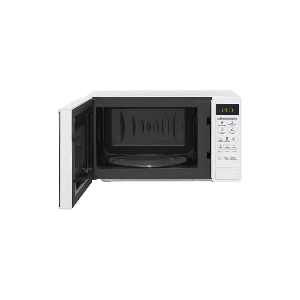 Фото 2 Отдельностоящая микроволновая печь Lg MS20R42D 20 л 45.2x28.2x31 см цвет белый Фото 2 Отдельностоящая микроволновая печь Lg MS20R42D 20 л 45.2x28.2x31 см цвет белый