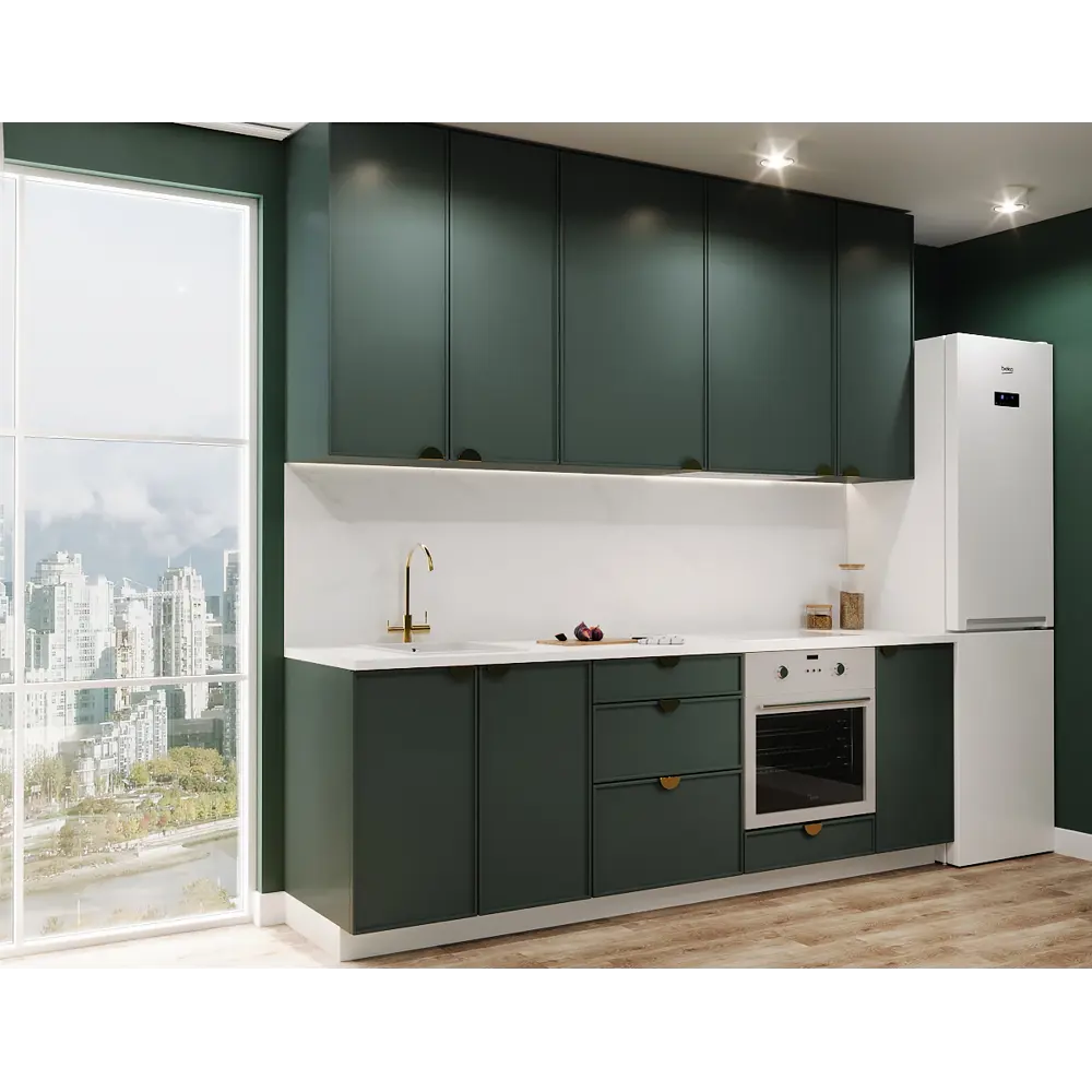 Фото 8 Фасад кухонного шкафа Инта 14.7x76.5 см KONSENSA МДФ цвет белый Фото 8 Фасад кухонного шкафа Инта 14.7x76.5 см KONSENSA МДФ цвет белый