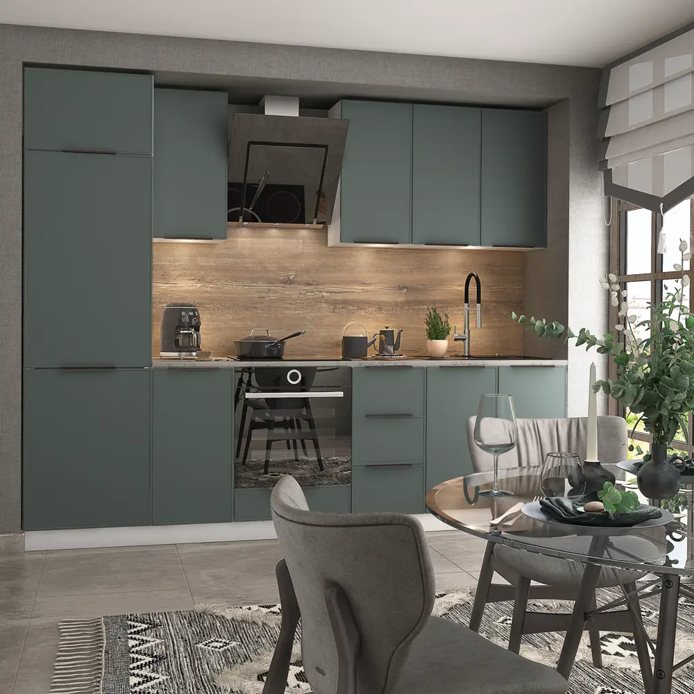 Фото 6 Фасад кухонного шкафа Инта 59.7x102.1 см KONSENSA МДФ цвет белый Фото 6 Фасад кухонного шкафа Инта 59.7x102.1 см KONSENSA МДФ цвет белый