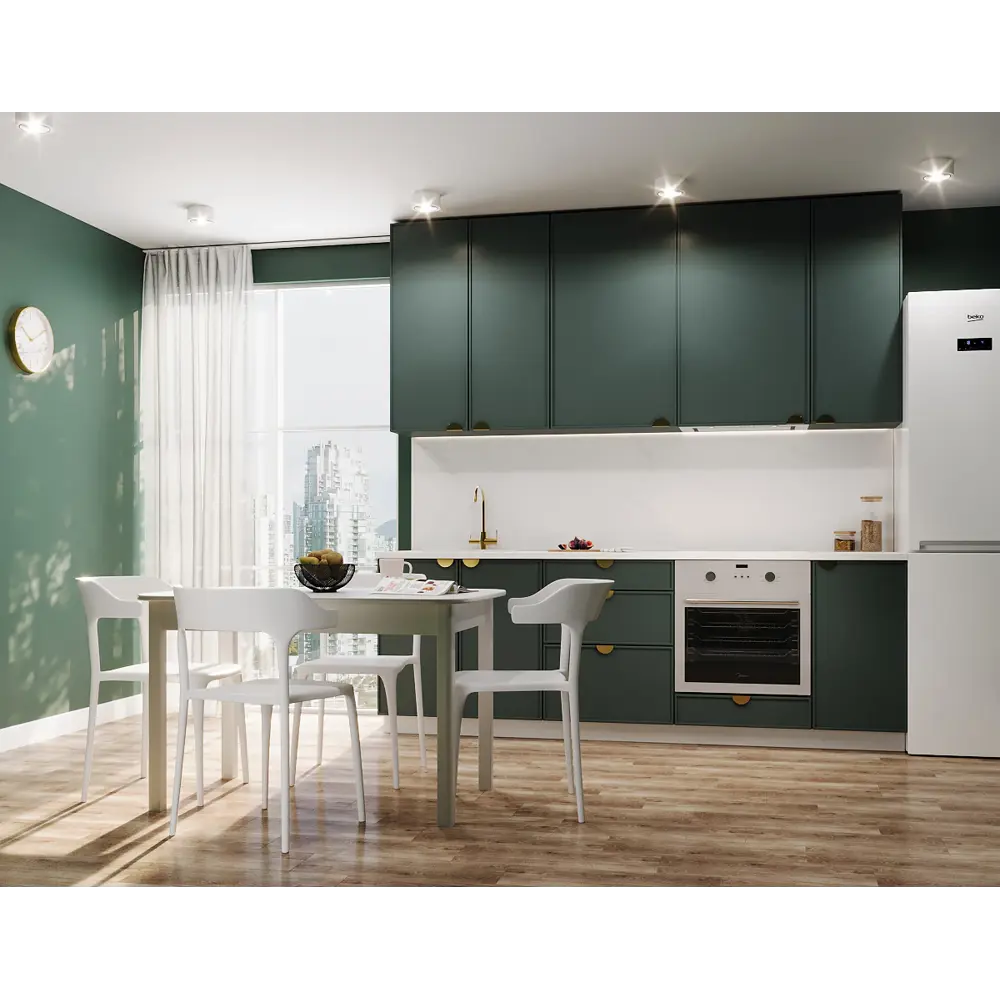 Фото 7 Фасад кухонного шкафа Инта 59.7x102.1 см KONSENSA МДФ цвет белый Фото 7 Фасад кухонного шкафа Инта 59.7x102.1 см KONSENSA МДФ цвет белый