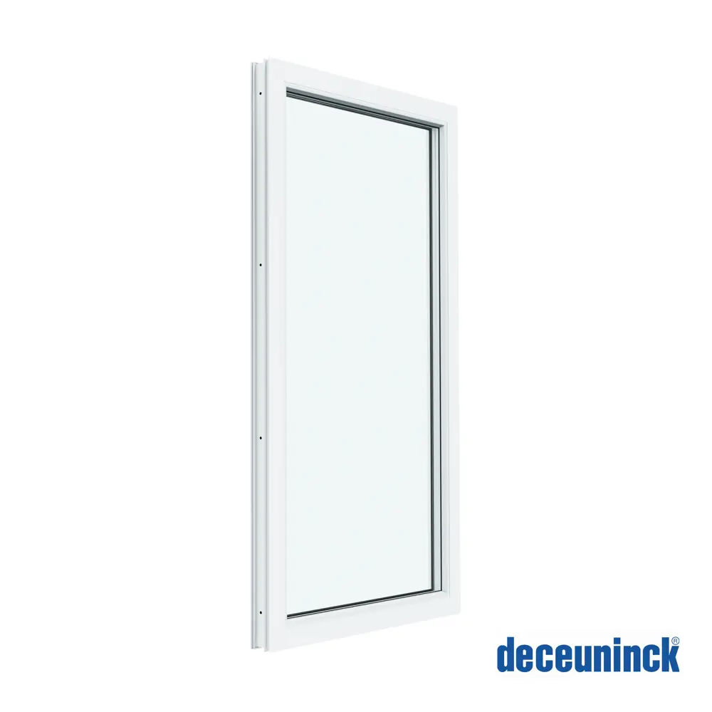 Фото 2 Пластиковое окно ПВХ Deceuninck Форвард глухое 900x700мм однокамерный стеклопакет цвет белый Фото 2 Пластиковое окно ПВХ Deceuninck Форвард глухое 900x700мм однокамерный стеклопакет цвет белый
