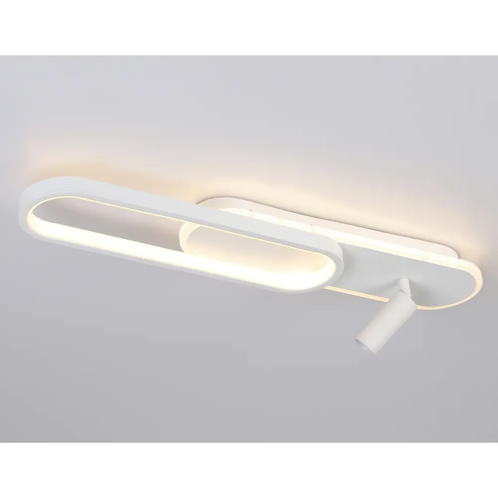 Фото 4 Светильник настенно-потолочный светодиодный Ambrella Light Comfort line Ambr_fl5108 с пультом управления 18 м² теплый белый (желтый) свет цвет белый Фото 4 Светильник настенно-потолочный светодиодный Ambrella Light Comfort line Ambr_fl5108 с пультом управления 18 м² теплый белый (желтый) свет цвет белый