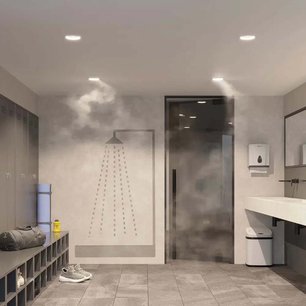 Фото 3 Светильник точечный встраиваемый светодиодный влагозащищенный Arlight Mist Arlt_039064 под отверстие 205 мм 30 Вт нейтральный белый свет цвет белый Фото 3 Светильник точечный встраиваемый светодиодный влагозащищенный Arlight Mist Arlt_039064 под отверстие 205 мм 30 Вт нейтральный белый свет цвет белый