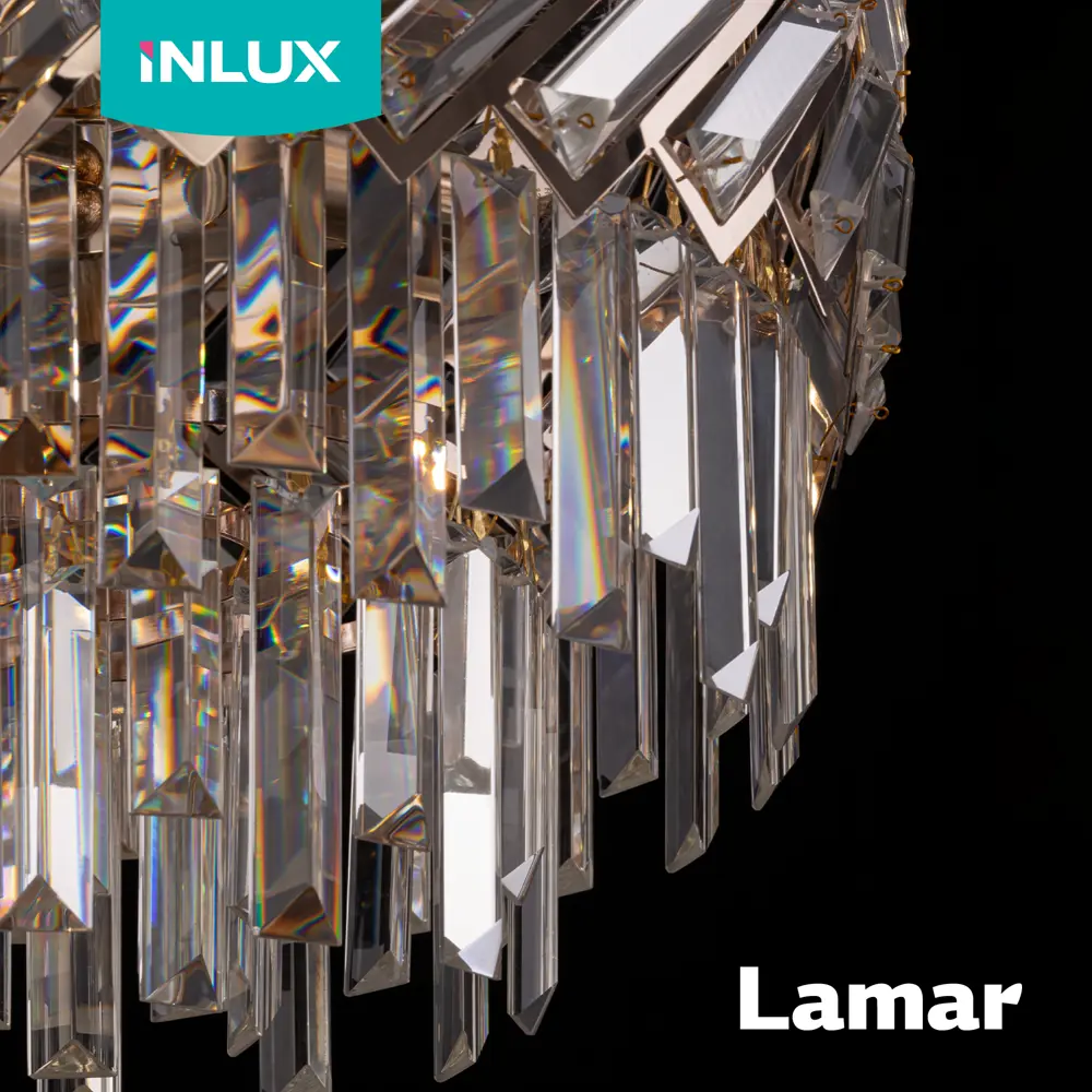 Фото Люстра подвесная Inlux Lamar In30241 5 ламп 18 м² цвет золото Фото Люстра подвесная Inlux Lamar In30241 5 ламп 18 м² цвет золото