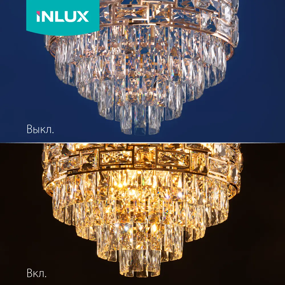 Фото 5 Люстра подвесная Inlux Inlux lamar in30252 хрустальная подвесная люстра золото In30252 8 ламп 20 м² цвет золото Фото 5 Люстра подвесная Inlux Inlux lamar in30252 хрустальная подвесная люстра золото In30252 8 ламп 20 м² цвет золото