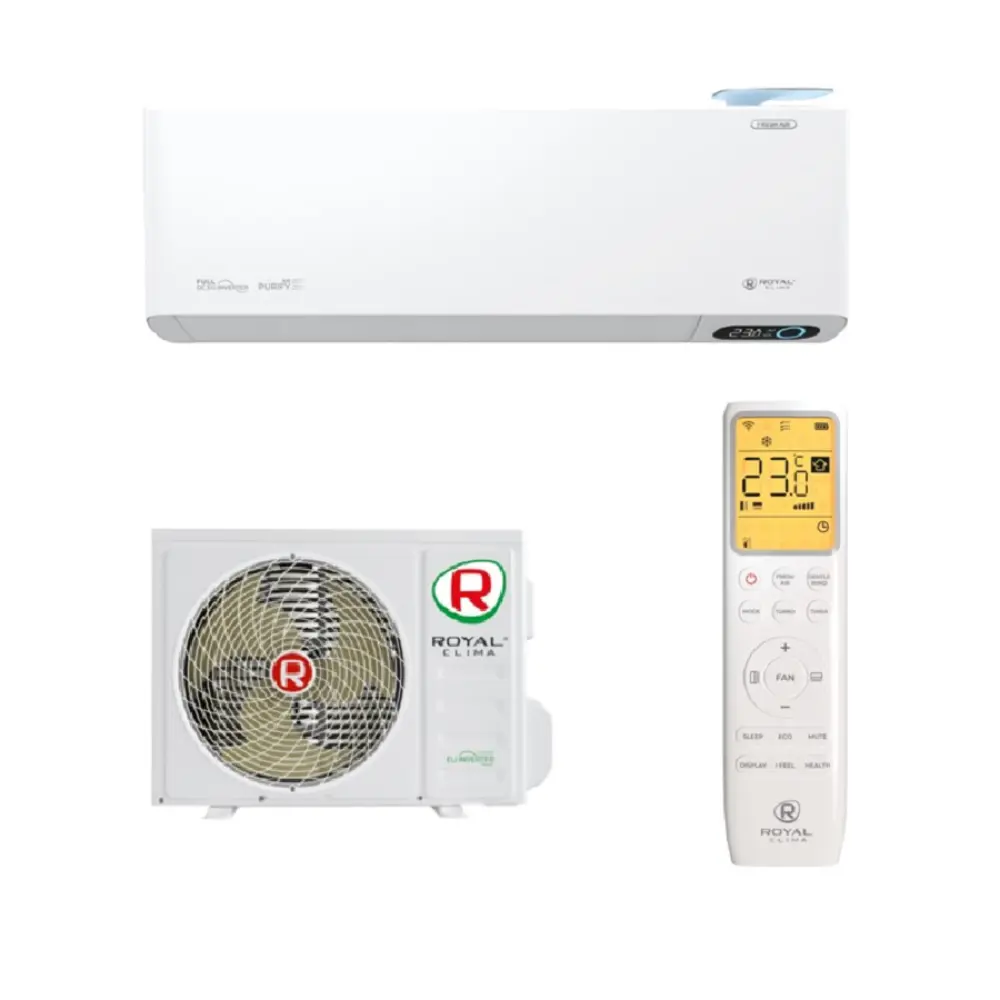Фото 2 Сплит-система инверторная Royal clima RCI-RFS35HN 12K BTU охлаждение/обогрев с Wi Fi Фото 2 Сплит-система инверторная Royal clima RCI-RFS35HN 12K BTU охлаждение/обогрев с Wi Fi