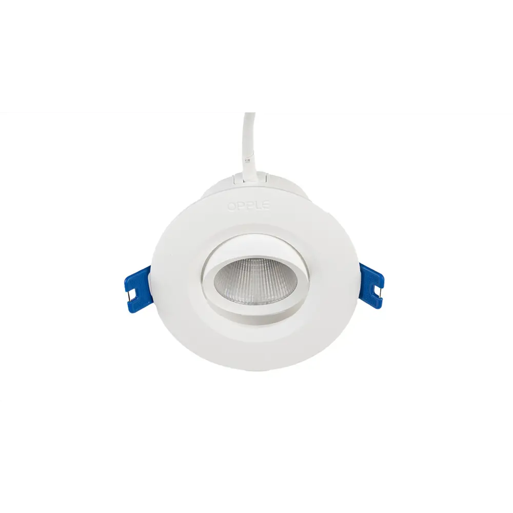 Фото 3 Светильник точечный встраиваемый светодиодный Opple Led spotlight us 541003089800 под отверстие 85 мм 8 Вт теплый белый (желтый) свет цвет белый Фото 3 Светильник точечный встраиваемый светодиодный Opple Led spotlight us 541003089800 под отверстие 85 мм 8 Вт теплый белый (желтый) свет цвет белый