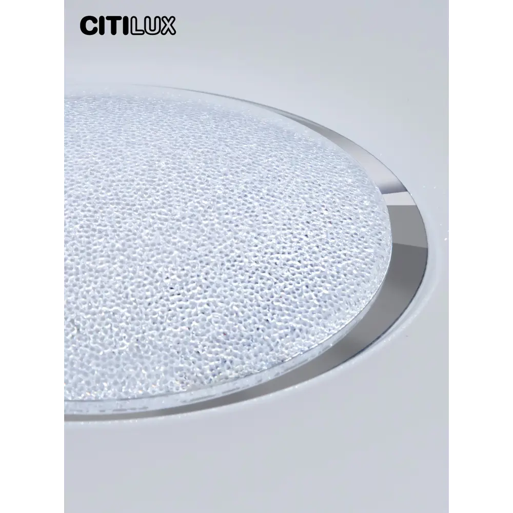 Фото 2 Люстра потолочная светодиодная Citilux санта cl723480g с пультом управления 15 м² регулируемый цвет света RGB цвет белый
