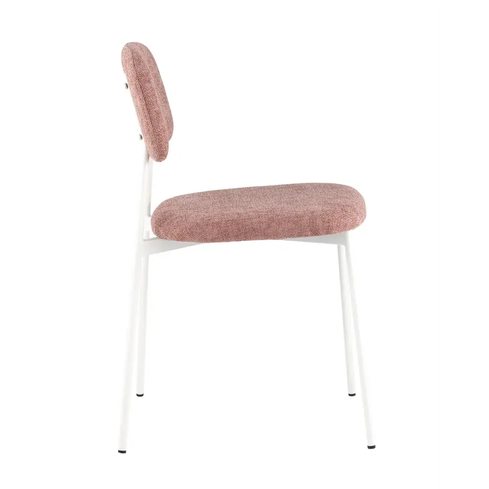 Фото Кухонный стул Stool group Chao 3277-ST-2 CD2302-13 pink w.l BOX 43x78x49 см рогожка цвет розовый Фото Кухонный стул Stool group Chao 3277-ST-2 CD2302-13 pink w.l BOX 43x78x49 см рогожка цвет розовый