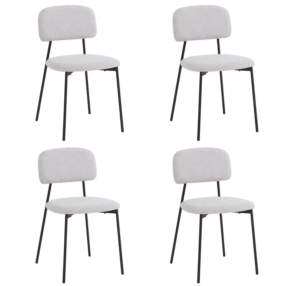 Фото 2 Кухонный стул Stool group Chao 3277-ST-BL4 CD2302-23 l-gr. bl.l BOX 43x78x49 см рогожка цвет серый / серебристый Фото 2 Кухонный стул Stool group Chao 3277-ST-BL4 CD2302-23 l-gr. bl.l BOX 43x78x49 см рогожка цвет серый / серебристый