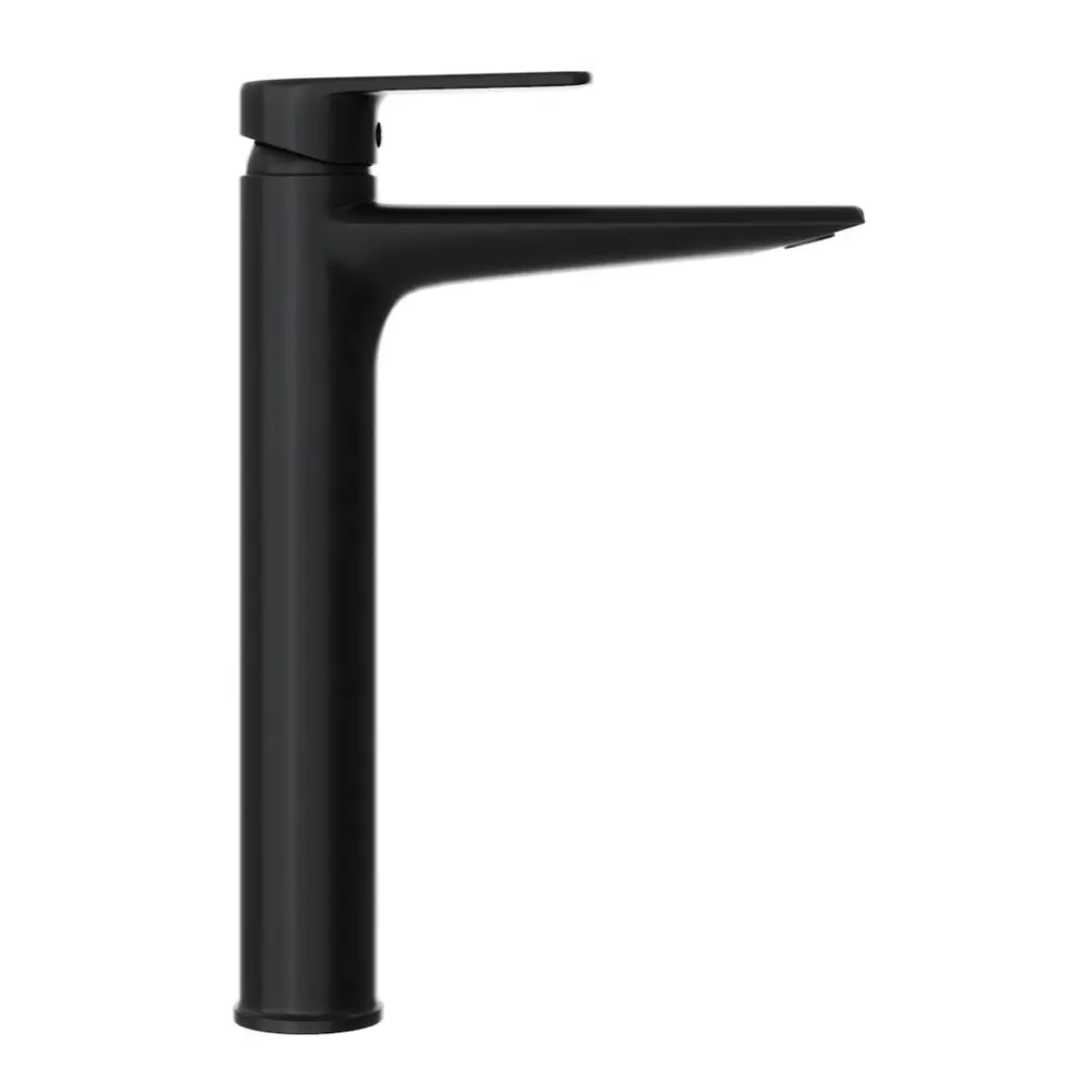 Фото 9 Комплект Teymi 3 в 1: Тумба Helmi 85 F08793 серый камень/дуб + раковина Helmi Mini 24 накладная + смеситель Kati высокий, черный матовый F08793