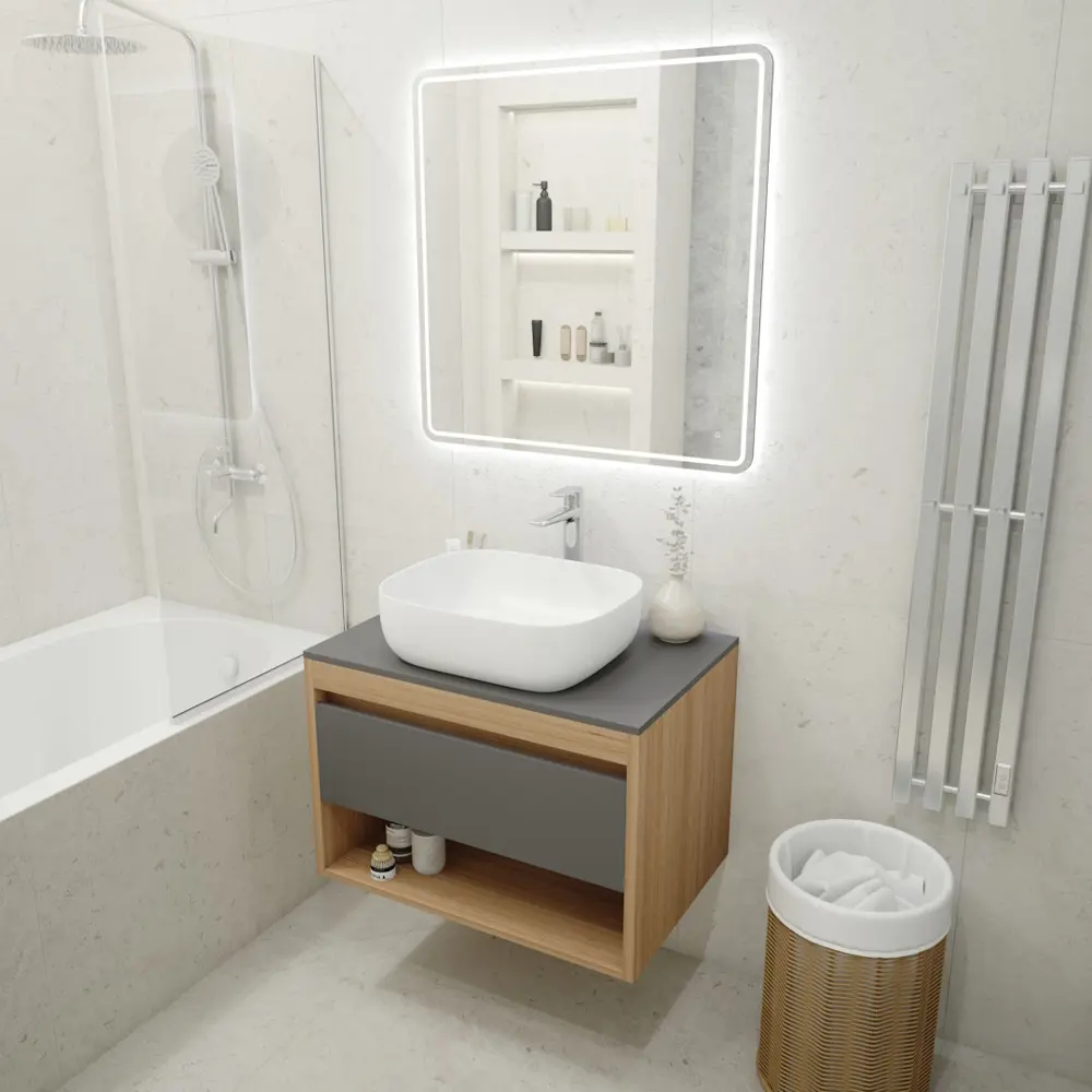 Фото 2 Тумба с раковиной Teymi Ritta F09884 75 Фото 2 Тумба с раковиной Teymi Ritta F09884 75