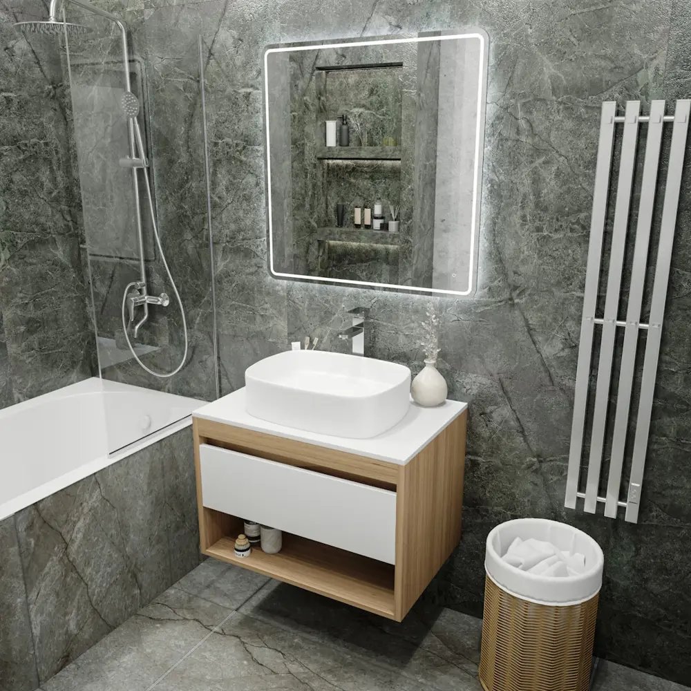 Фото 2 Тумба с раковиной Teymi Ritta F09588 75 Фото 2 Тумба с раковиной Teymi Ritta F09588 75
