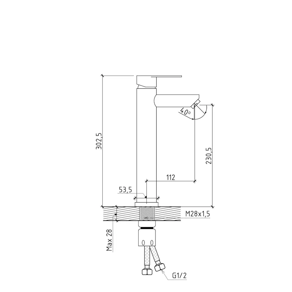 Фото 8 Комплект Тумба Helmi F07203 85 дуб крафт/графит, раковина Lori 40 накладная, смеситель Potato высокий Фото 8 Комплект Тумба Helmi F07203 85 дуб крафт/графит, раковина Lori 40 накладная, смеситель Potato высокий