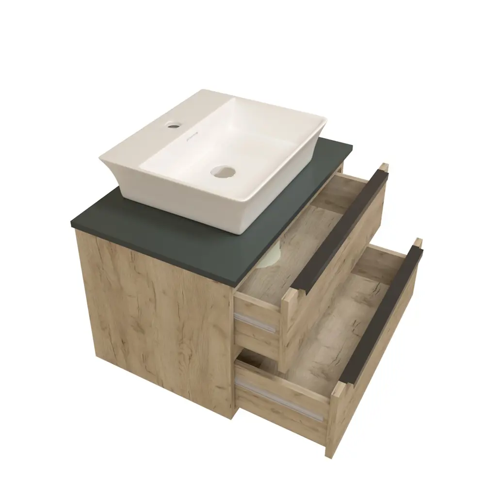 Фото 7 Тумба под раковину Teymi Helmi F00173 70см с раковиной цвет светлое дерево Фото 7 Тумба под раковину Teymi Helmi F00173 70см с раковиной цвет светлое дерево