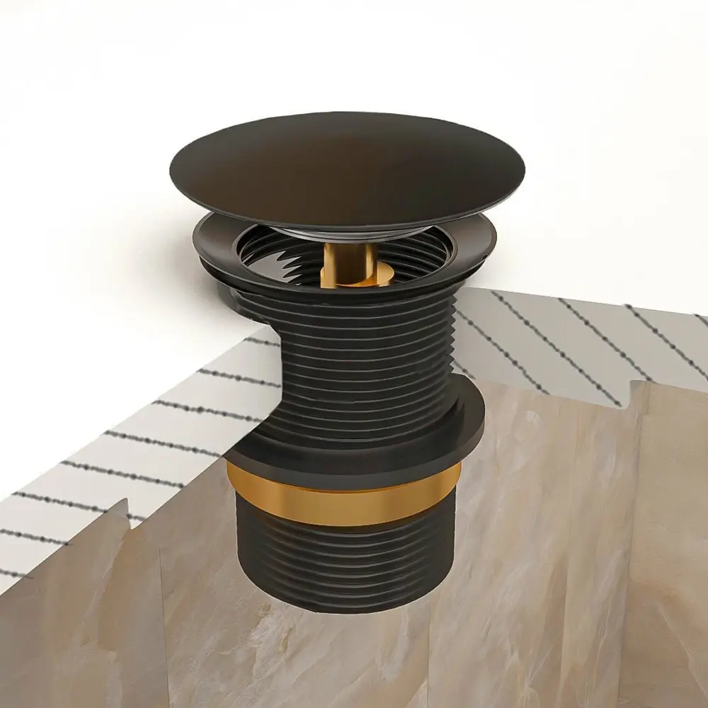 Фото 9 Раковина Teymi Solli F12654 61см цвет белая матовая + донный клапан черный Фото 9 Раковина Teymi Solli F12654 61см цвет белая матовая + донный клапан черный