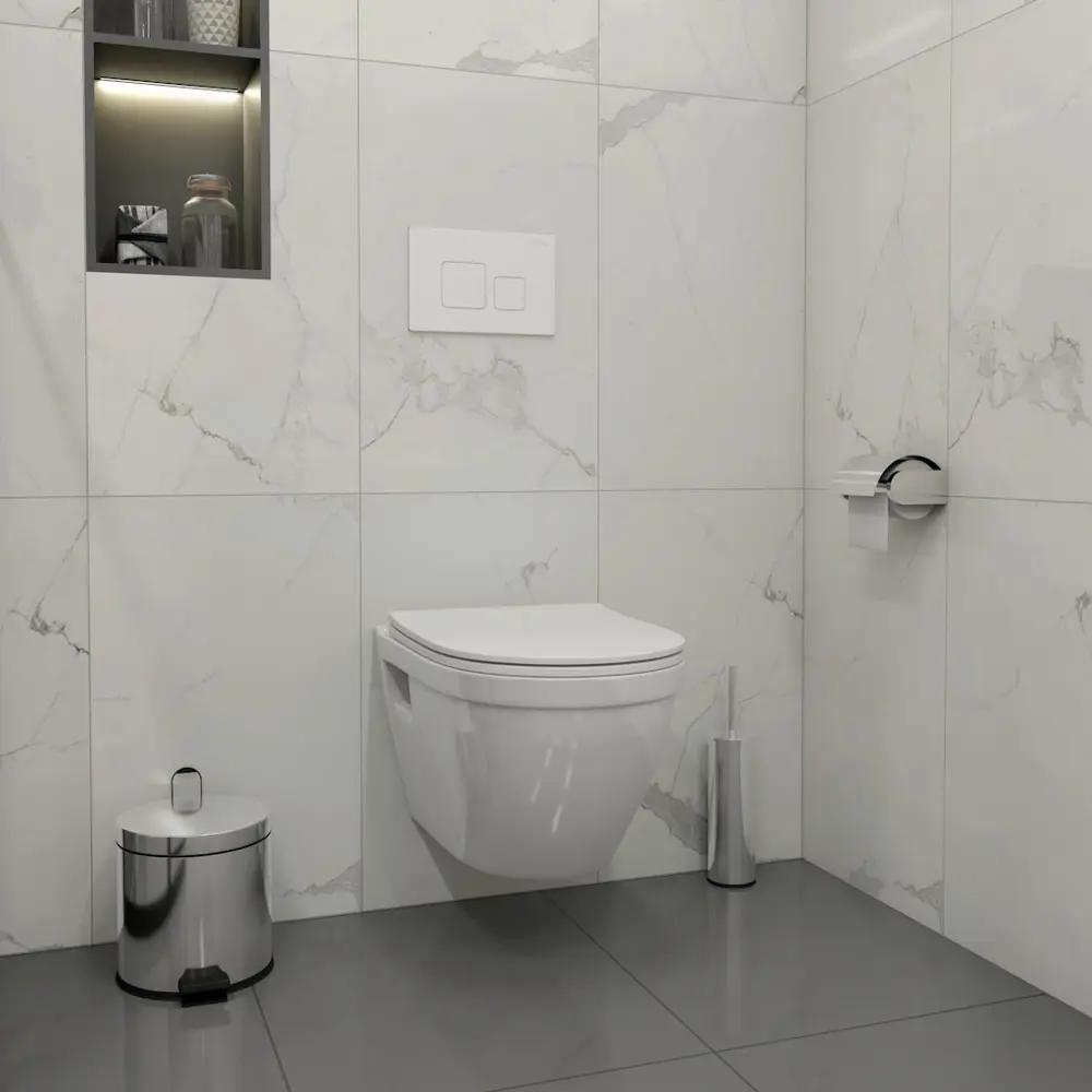 Фото 3 Комплект инсталляция с унитазом Teymi Vitra f01371 цвет белый Фото 3 Комплект инсталляция с унитазом Teymi Vitra f01371 цвет белый