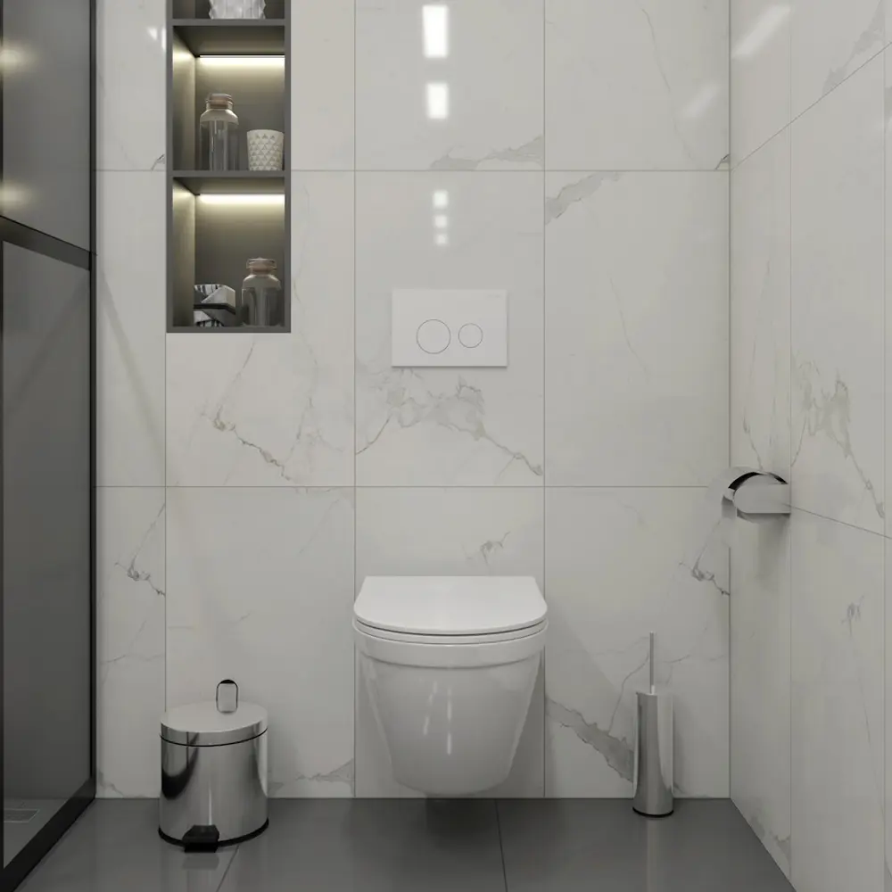 Фото 3 Комплект инсталляция с унитазом Teymi Vitra f01369 цвет белый Фото 3 Комплект инсталляция с унитазом Teymi Vitra f01369 цвет белый