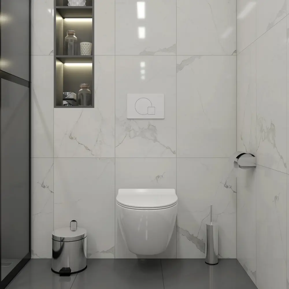 Фото 3 Комплект инсталляция с унитазом Teymi Lina pro f01434 цвет белый Фото 3 Комплект инсталляция с унитазом Teymi Lina pro f01434 цвет белый