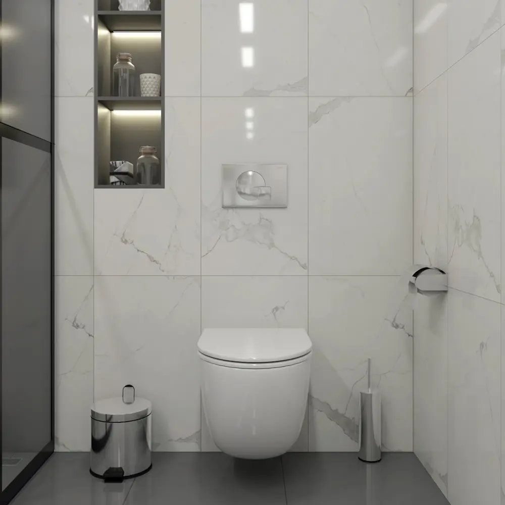 Фото 3 Комплект инсталляция с унитазом Teymi Lina vortex f01402 цвет белый Фото 3 Комплект инсталляция с унитазом Teymi Lina vortex f01402 цвет белый