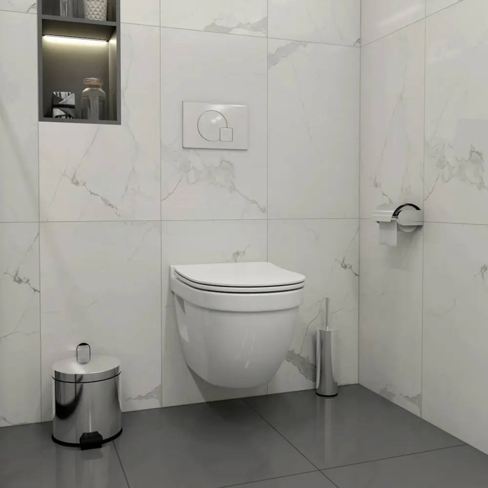 Фото 4 Комплект инсталляция с унитазом Teymi Vitra pro f00478 цвет белый Фото 4 Комплект инсталляция с унитазом Teymi Vitra pro f00478 цвет белый
