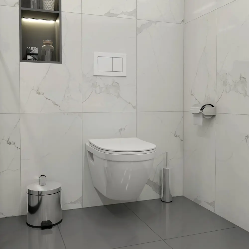 Фото 4 Комплект инсталляция с унитазом Teymi Vitra f00483 цвет белый Фото 4 Комплект инсталляция с унитазом Teymi Vitra f00483 цвет белый
