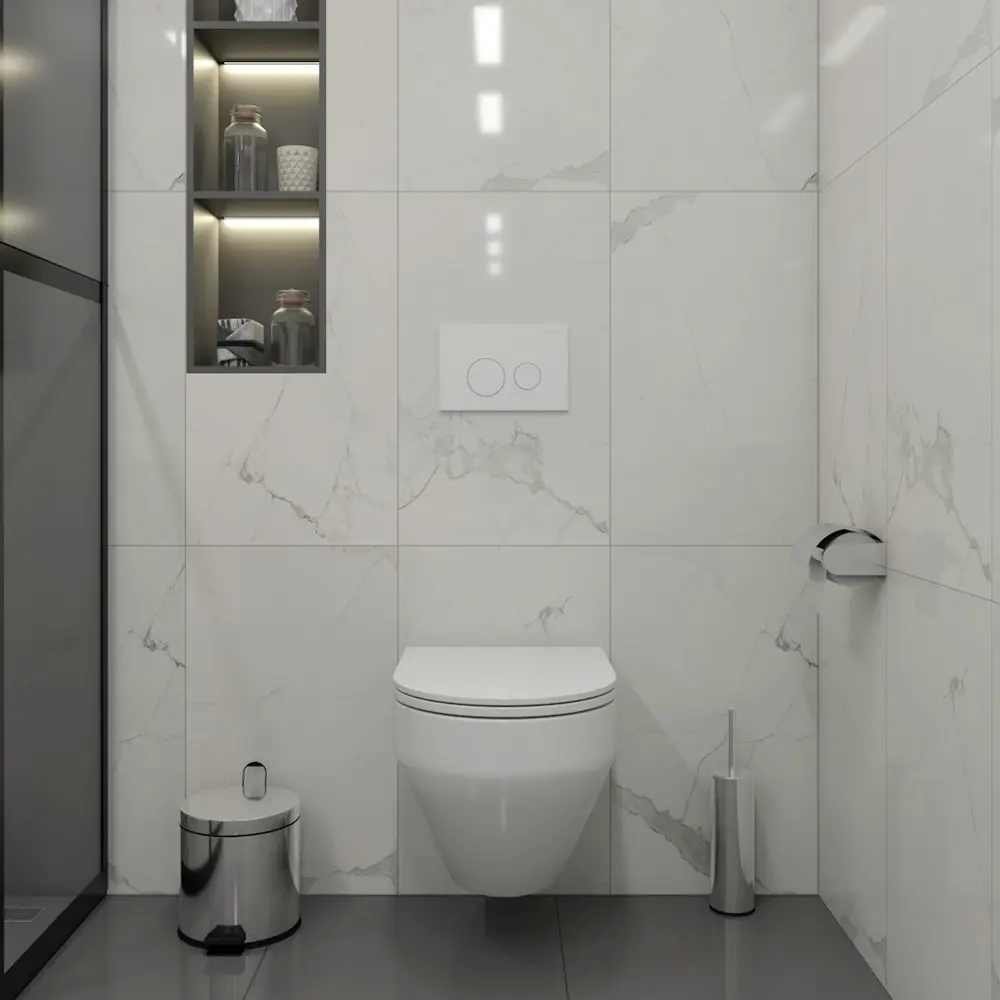 Фото 3 Комплект инсталляция с унитазом Teymi Demi f01384 цвет белый Фото 3 Комплект инсталляция с унитазом Teymi Demi f01384 цвет белый