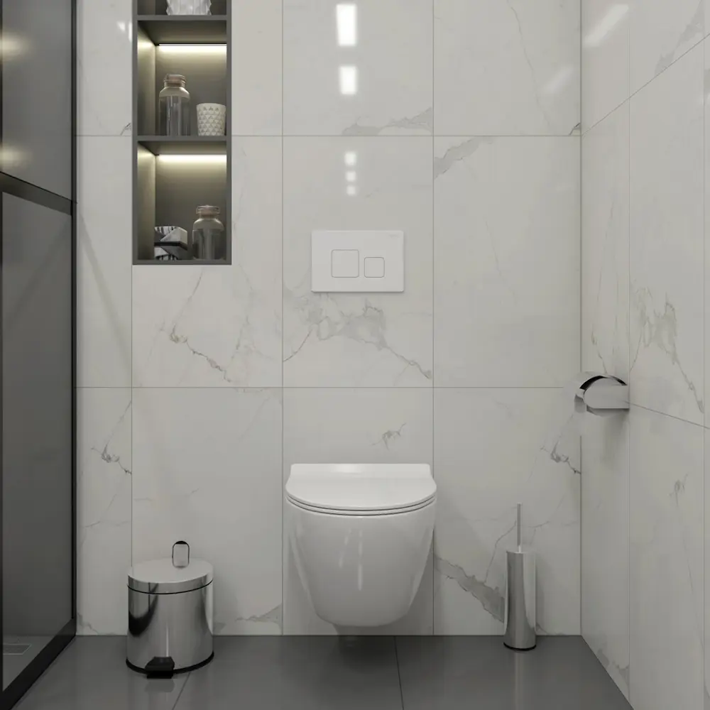 Фото 3 Комплект инсталляция с унитазом Teymi Lina pro f01431 цвет белый Фото 3 Комплект инсталляция с унитазом Teymi Lina pro f01431 цвет белый