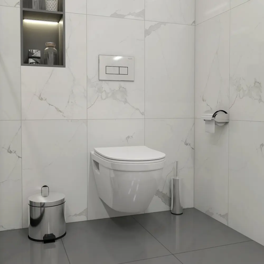 Фото 3 Комплект инсталляция с унитазом Teymi Vitra f01360 цвет белый Фото 3 Комплект инсталляция с унитазом Teymi Vitra f01360 цвет белый