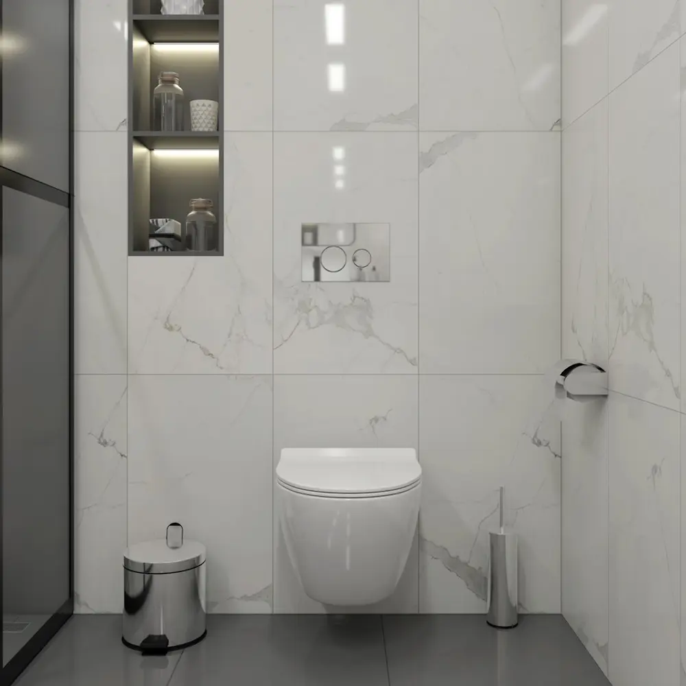 Фото 3 Комплект инсталляция с унитазом Teymi Lina pro f01422 цвет белый Фото 3 Комплект инсталляция с унитазом Teymi Lina pro f01422 цвет белый