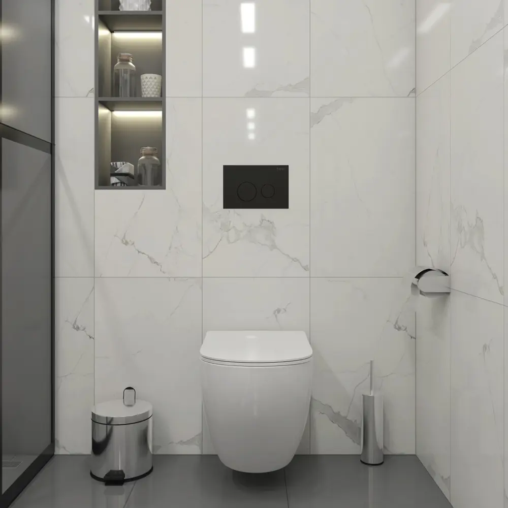 Фото 3 Комплект инсталляция с унитазом Teymi Lina media f01273 цвет белый Фото 3 Комплект инсталляция с унитазом Teymi Lina media f01273 цвет белый