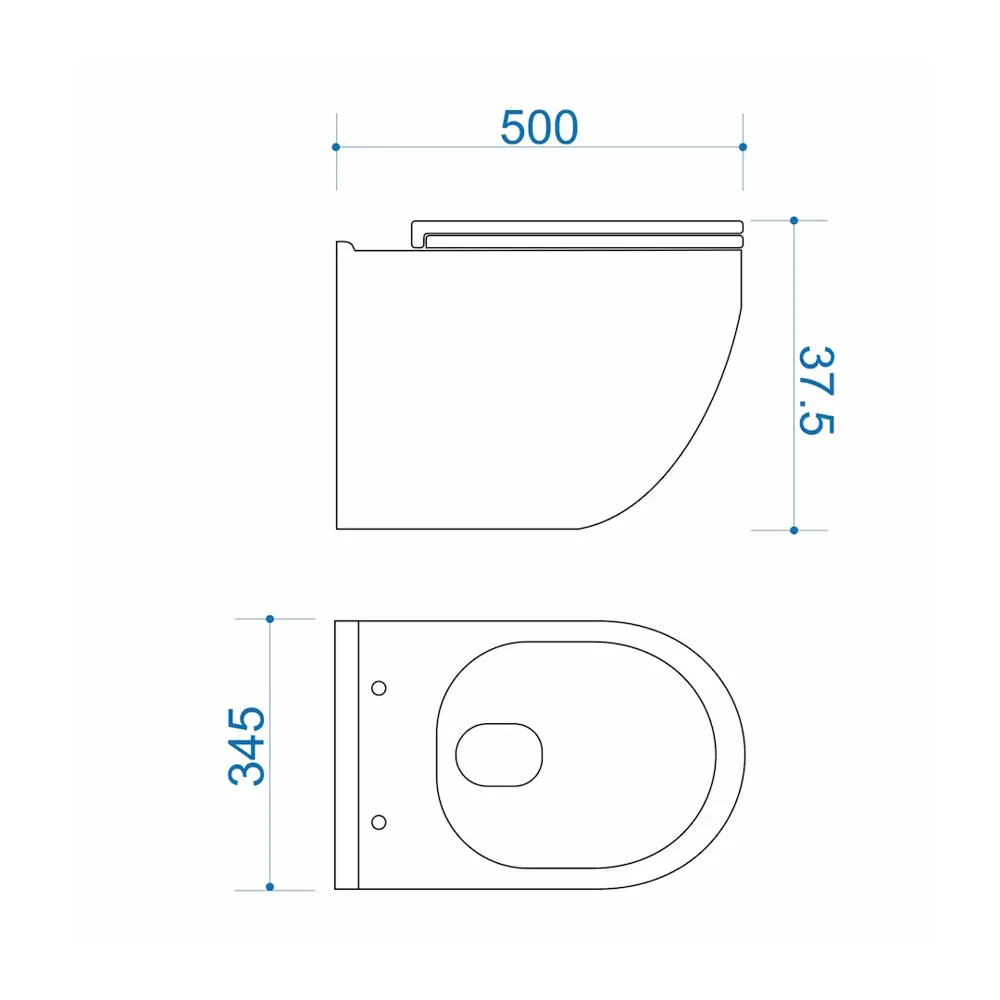 Фото 13 Комплект инсталляция с унитазом Teymi Demi f01379 цвет белый Фото 13 Комплект инсталляция с унитазом Teymi Demi f01379 цвет белый