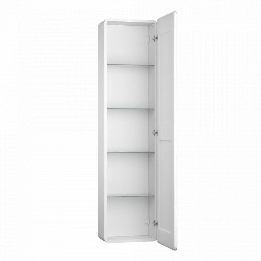 Фото 3 Шкаф-пенал зеркальный Teymi Solli 160x40, LED, сенсор, оборачиваемый T60209S Фото 3 Шкаф-пенал зеркальный Teymi Solli 160x40, LED, сенсор, оборачиваемый T60209S