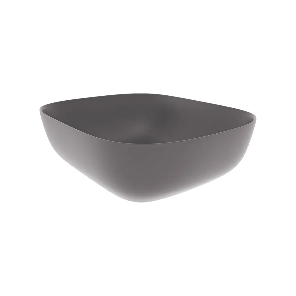 Фото 5 Раковина для ванной накладная Teymi Solli 50 графит матовая в комплекте смеситель высокий хром F12945 Фото 5 Раковина для ванной накладная Teymi Solli 50 графит матовая в комплекте смеситель высокий хром F12945