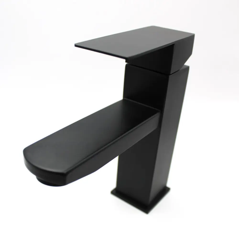 Фото 12 Раковина для ванной накладная Teymi Helmi S 48 черная матовая в комплекте смеситель черный матовый F12735