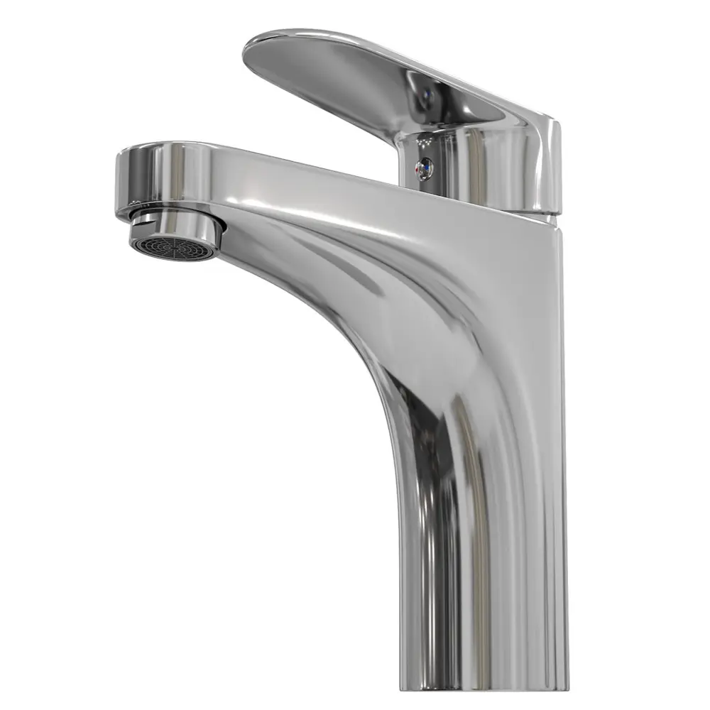 Фото 11 Раковина для ванной накладная Teymi Helmi S 48 белая матовая в комплекте смеситель хром F12704