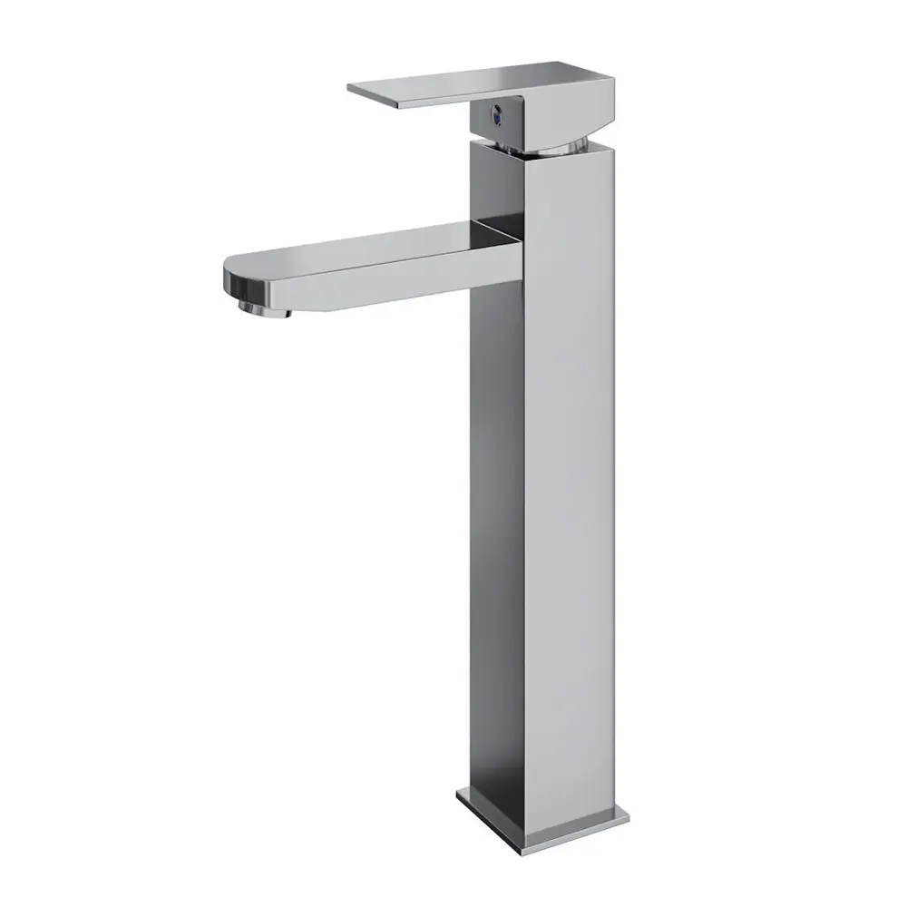 Фото 8 Раковина для ванной накладная Teymi Solli 50 белая матовая в комплекте смеситель высокий хром F12791