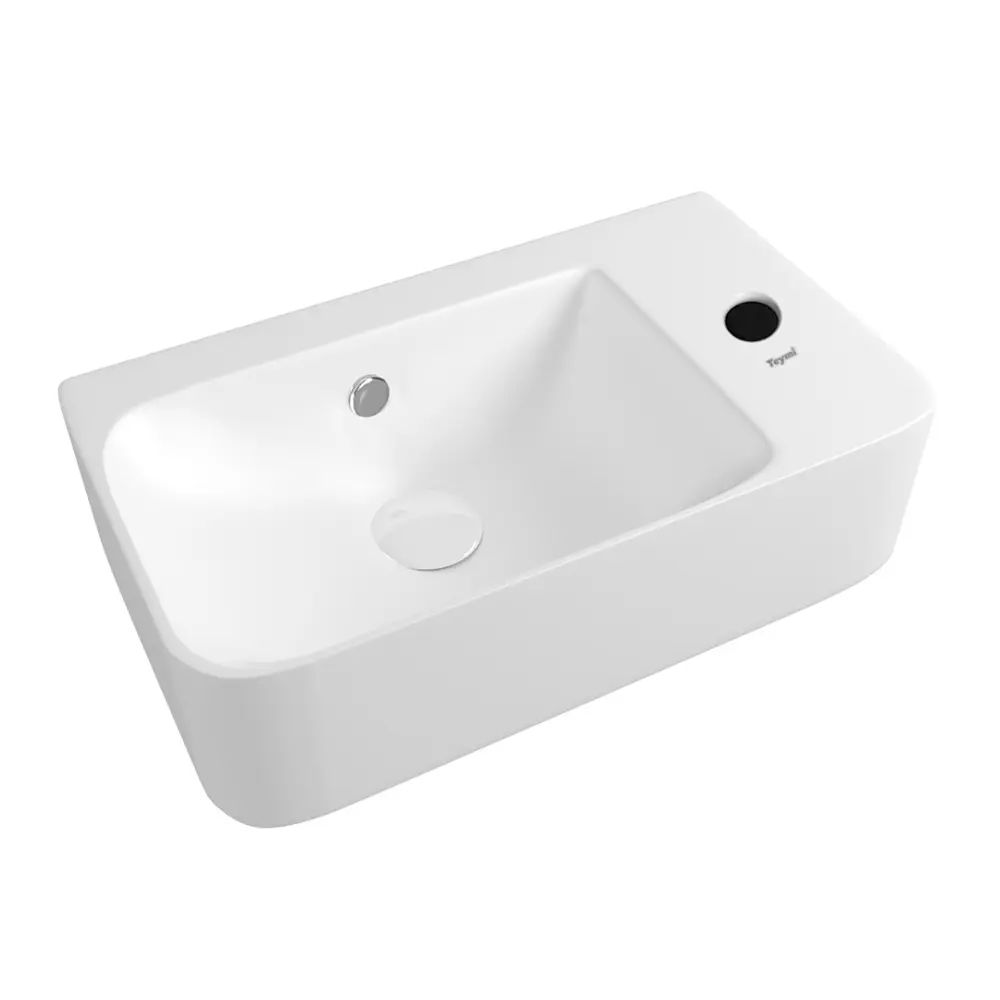 Фото 5 Комплект Раковина Teymi Hanna 45 правая и смеситель Ellie черный матовый F07387 Фото 5 Комплект Раковина Teymi Hanna 45 правая и смеситель Ellie черный матовый F07387