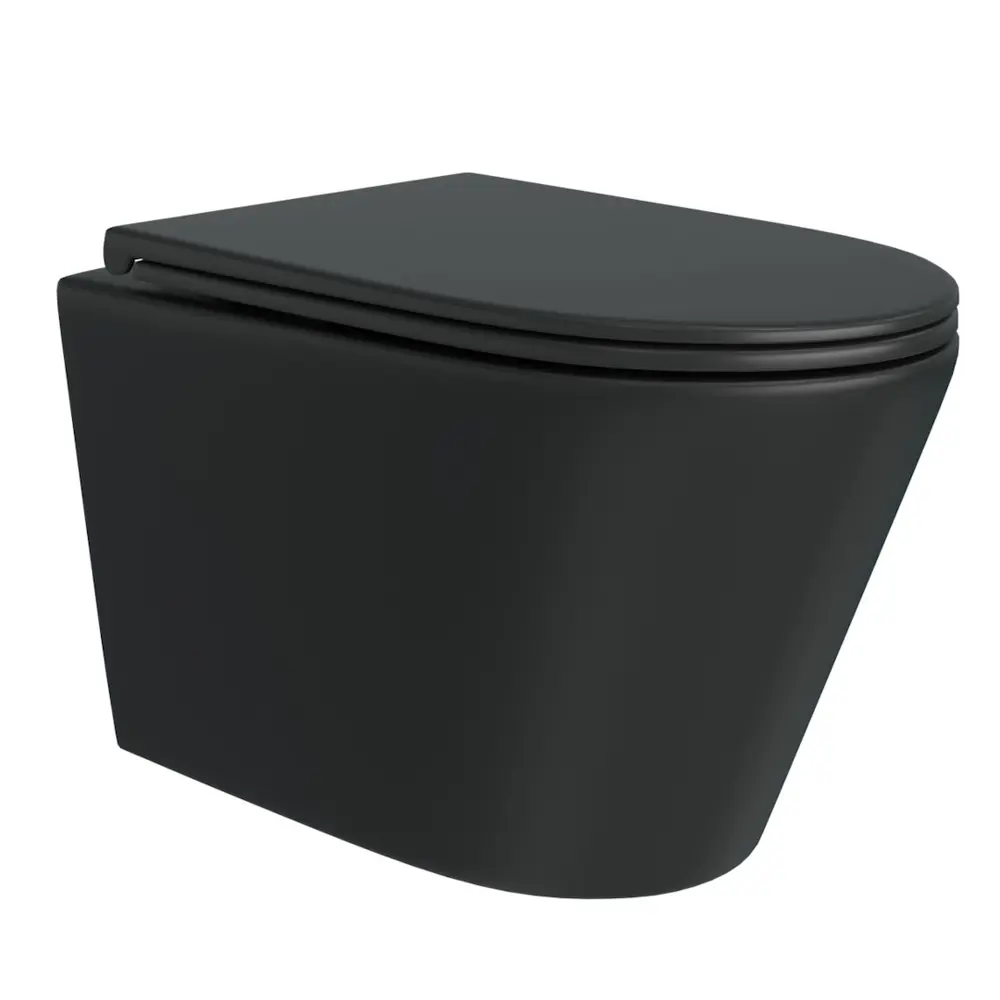 Фото 6 Комплект Teymi F08941 Инсталляция Aina 50, клавиша смыва хром, унитаз Solli черный матовый, гигиенический душ Lina хром F08941 Фото 6 Комплект Teymi F08941 Инсталляция Aina 50, клавиша смыва хром, унитаз Solli черный матовый, гигиенический душ Lina хром F08941