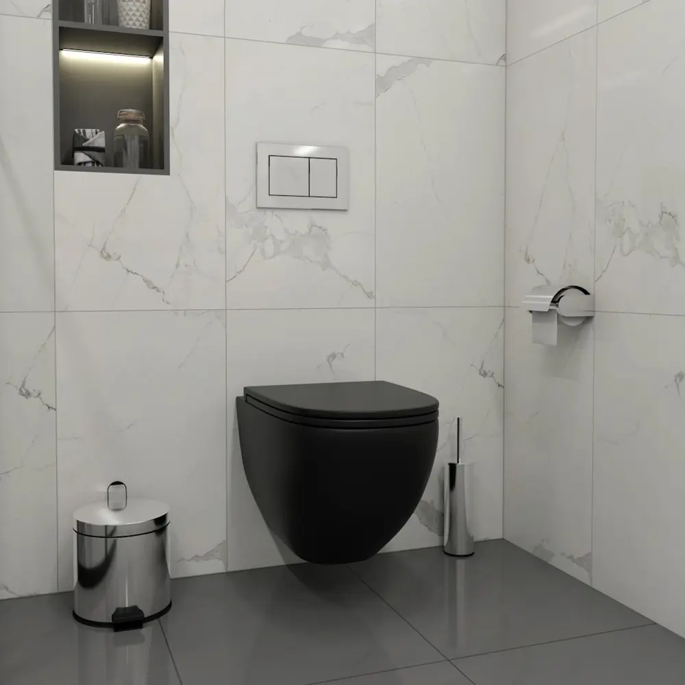 Фото 4 Готовое решение Teymi Инсталляция Aina 45 клавиша смыва хром унитаз Lina S Black F07260 Фото 4 Готовое решение Teymi Инсталляция Aina 45 клавиша смыва хром унитаз Lina S Black F07260