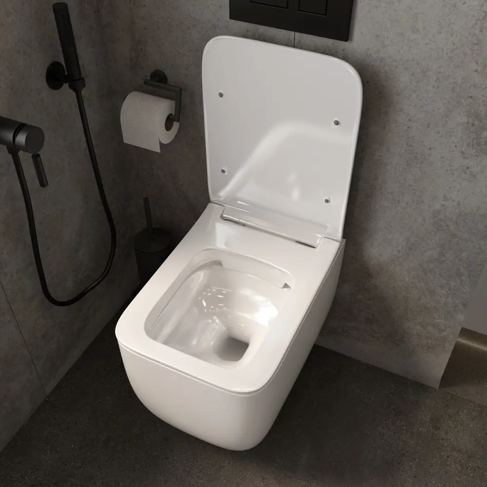 Фото 12 Комплект инсталляция с унитазом Teymi T70772 цвет белый Фото 12 Комплект инсталляция с унитазом Teymi T70772 цвет белый