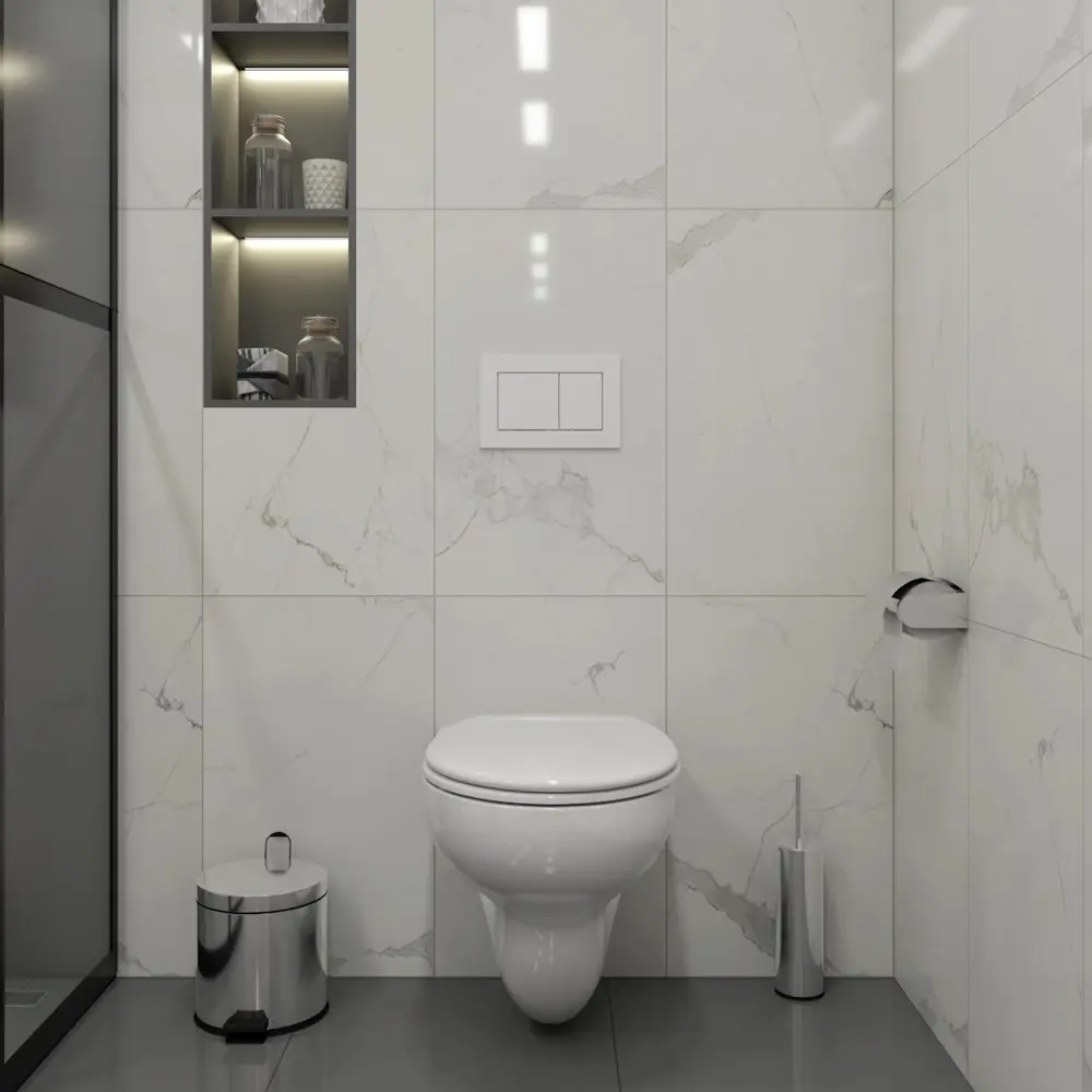 Фото 3 Комплект инсталляция с унитазом Teymi Hanna pro f01325 F01325 цвет белый Фото 3 Комплект инсталляция с унитазом Teymi Hanna pro f01325 F01325 цвет белый