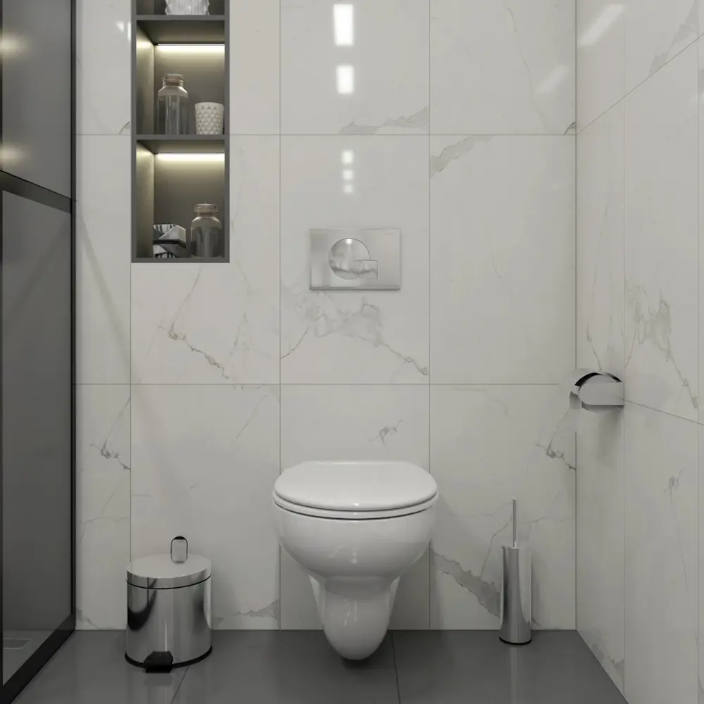 Фото 3 Комплект инсталляция с унитазом Teymi Hanna pro f01327 F01327 цвет белый