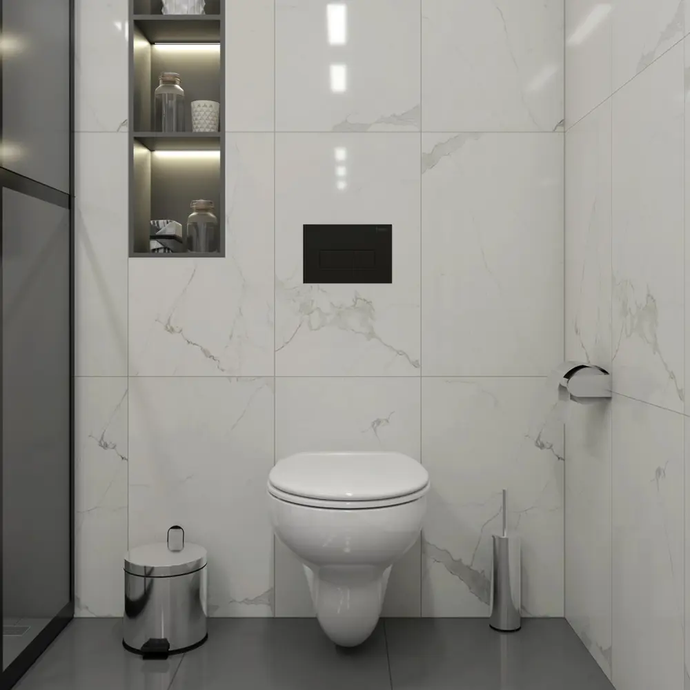 Фото 3 Комплект инсталляция с унитазом Teymi Hanna pro f01316 F01316 цвет белый Фото 3 Комплект инсталляция с унитазом Teymi Hanna pro f01316 F01316 цвет белый